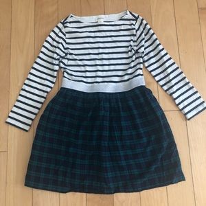 Jcrew plaid dress